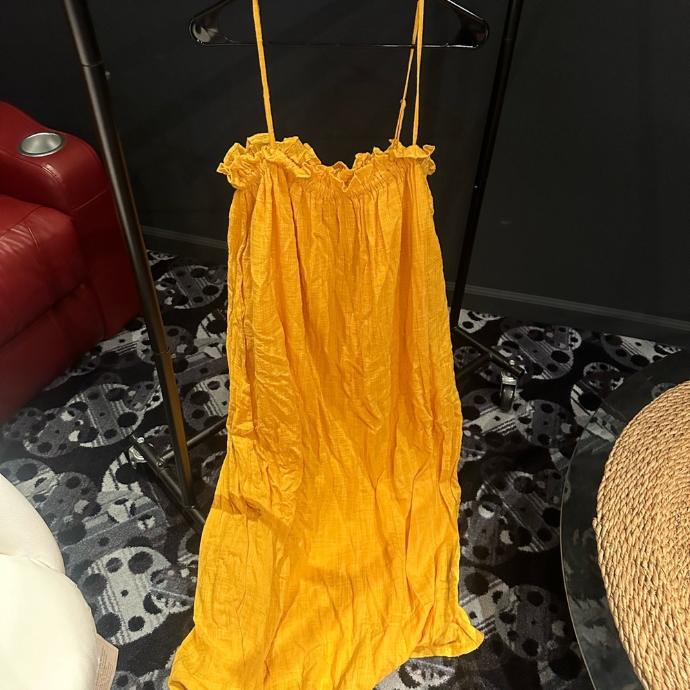 Apiece Apart Yellow Maxi Dress